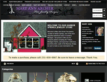 Tablet Screenshot of maryannarcher.com